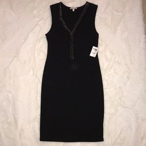 Black metal dress